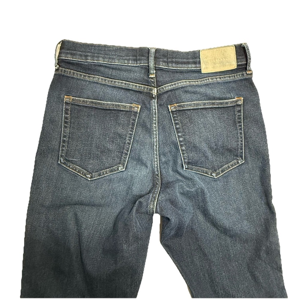 Everlane The High Rise Skinny Jeans Women's Size 29 (29x27) Blue Denim Dark Wash - Picture 11 of 13